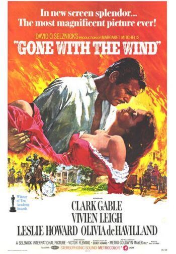 Gone With The Wind 1939 poster