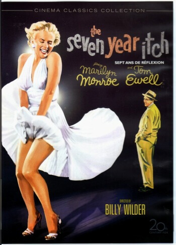 The Seven Year İtch 1955 poster